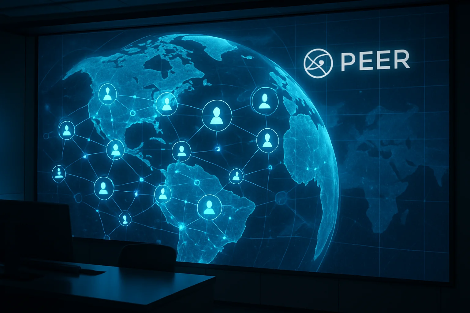 Peer Unveils Global Simulation: A Real-Time Digital Earth Powered by AI Agents